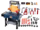 Portable Kids DIY Mini Repair Workshop Tool Table Set, 65 pcs
