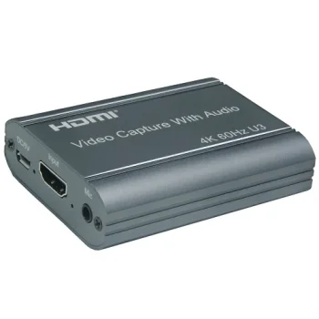 Video Capture Device with Loop HDMI, USB 3.0, 4K 60Hz