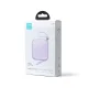 Joyroom powerbank 10000mAh Jelly Series 22.5W with built-in USB C cable purple (JR-L002)