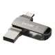 USB Flash Drive Lexar JumpDrive D400 Dual Type-C / Type-A USB 3.1 256GB