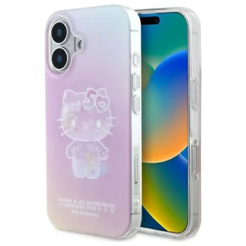 Hello Kitty iPhone 16 Case IML 50th Anniversary MagSafe, Pink
