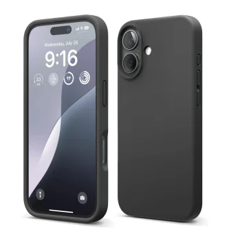 Tfo iPhone 16 Plus Case Matt TPU, Black