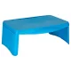 Portable Folding Car Travel Tray for Kids with Storage Compartment, Blue