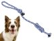 Dog Tug Rope Toy with Handle 40cm