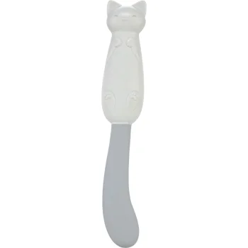 OTOTO Mary Cat Jar Scraper Spatula, Grey