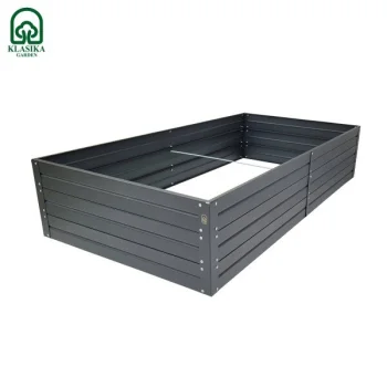 Raised Garden Bed Klasika Garden, 1500x750x300mm, Grey