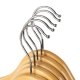 Wooden Clothes Hangers 10 Pack Ruhhy 24492