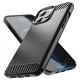 Flexible TPU Cover Carbon Case for iPhone 13 Pro Max, Black