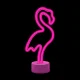 Forever Light FSC-11 LED Neon Lamp Flamingo, Pink