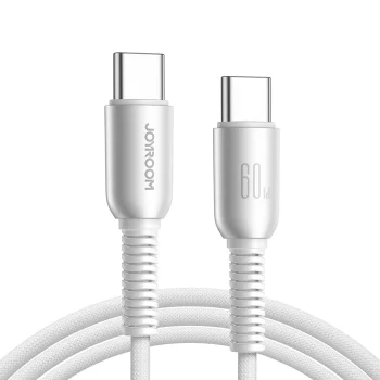 Joyroom S-A51 USB-C to USB-C Cable 60W 1.2m Light Gray