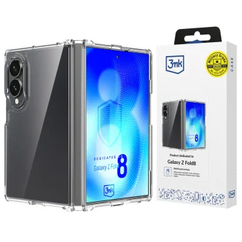 3mk Armor Case for Samsung Galaxy Z Fold 8 Wide, Transparent