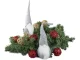 Christmas Gnome with Bendable Hat, 30 cm, Grey