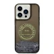Karl Lagerfeld Liquid Glitter RSG Case for iPhone 14 Pro, Black