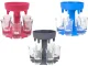 Alcohol and Beverage Dispenser with 6 Shot Glasses (50ml), Assorted Colors