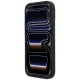 Mercedes-Benz Leather Mesh Bow Line MagSafe Case for iPhone 18 Pro / 17 Pro, Dark Gray