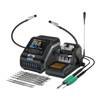 Soldering Station FNIRSI DWS-200F 200W with 2.8" TFT Display