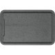Zassenhaus 60034 Plastic Carving Board, 36x23 cm, Dark Grey