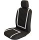 Universal Car Seat Cover Set, Black