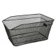 Rallex Metal Rear Bicycle Basket, Black