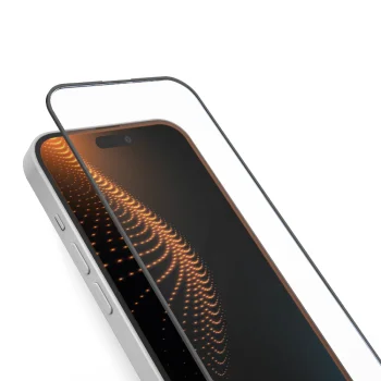 SBS Tempered Glass D3O with Frame for iPhone 16 Plus / iPhone 15 Plus