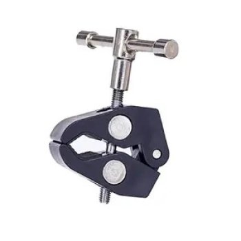 Clamping bracket  mounting accessories with 1/4 and 3/8 inch screw
