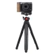 Goocong Yoga Pod Flexible Tripod for Smartphones and Cameras, Black