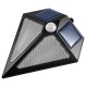 Maclean MCE168 Solar LED Wall Lamp with Motion Sensor, 6 LED