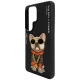Nimmy Glasses Cool Dog Case for Samsung Galaxy S26 Ultra, Black