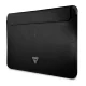 Guess Saffiano Triangle Logo Laptop Sleeve up to 14\", Black