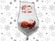 Christmas Table Runner with Santa Claus, 205x35 cm, White
