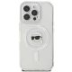 Apple iPhone 16 Pro Max 6.9\'\' Karl Lagerfeld IML Metal Karl Head MagSafe Cover Case, White