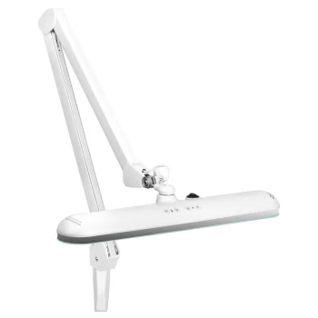 LED Beauty Lamp Elegante 801-tl with Clamp and Adjustable Light, White