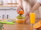 Manual Citrus Juicer, 400 ml, Green