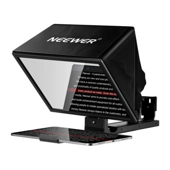 Neewer BASICS X12B 12" Aluminum Adjustable Teleprompter