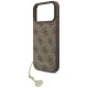 Guess iPhone 17 Pro Max Case 4G Charms Collection MagSafe, Brown