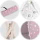 Nukido Children Tent Tipi with Lights, Pink stars