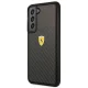 Ferrari On Track Real Carbon Case for Galaxy S22+ (Black)