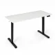 ModernHome Electric Standing Desk 140x60 cm Height Adjustable, White