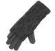 Touchscreen gloves with removable warmer, grey, R6412
