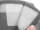 No-Pull Harness with Leash for Dogs and Cats, Reflective, XS, Grey