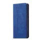Magnet Fancy Case Wallet Flip Cover for Samsung Galaxy S23+ with Stand, Blue