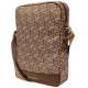 Guess 10\" Tablet Bag GCube Stripe, Brown