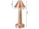 Wireless Touch Table Lamp, 3 Light Modes, Copper