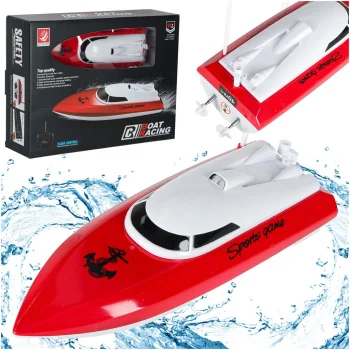 RC Remote Control Boat 4CH Mini CP802, Red