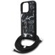 Karl Lagerfeld Crossbody Grained Pattern & Logo Phone Case Cover iPhone 16 Pro Max - Black