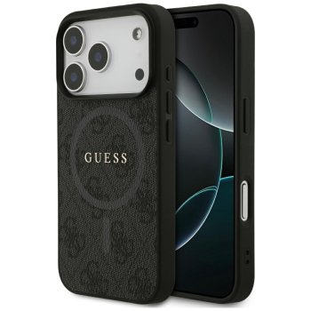 Guess 4G Ring Classic Logo MagSafe Phone Case Cover iPhone 17 Pro - black