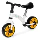 Ecotoys LC-V1252-BLACK-W Balance Bike with EVA Wheels, White