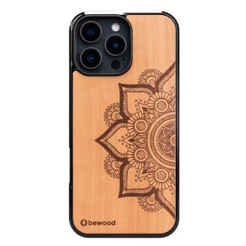 Bewood Wooden Case for iPhone 16 Pro Max MANDALA LANGUAGE