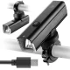 Rockbros 24610002001 Front Bike Light 1000 lm, Black