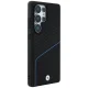 BMW Leather Textured and Smooth MagSafe Case for Samsung Galaxy S25 Ultra Black